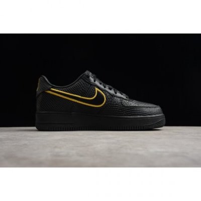 Nike Erkek Air Force 1 Low Premium Id Siyah / Sarı Kaykay Ayakkabı Türkiye - LZTE77V0